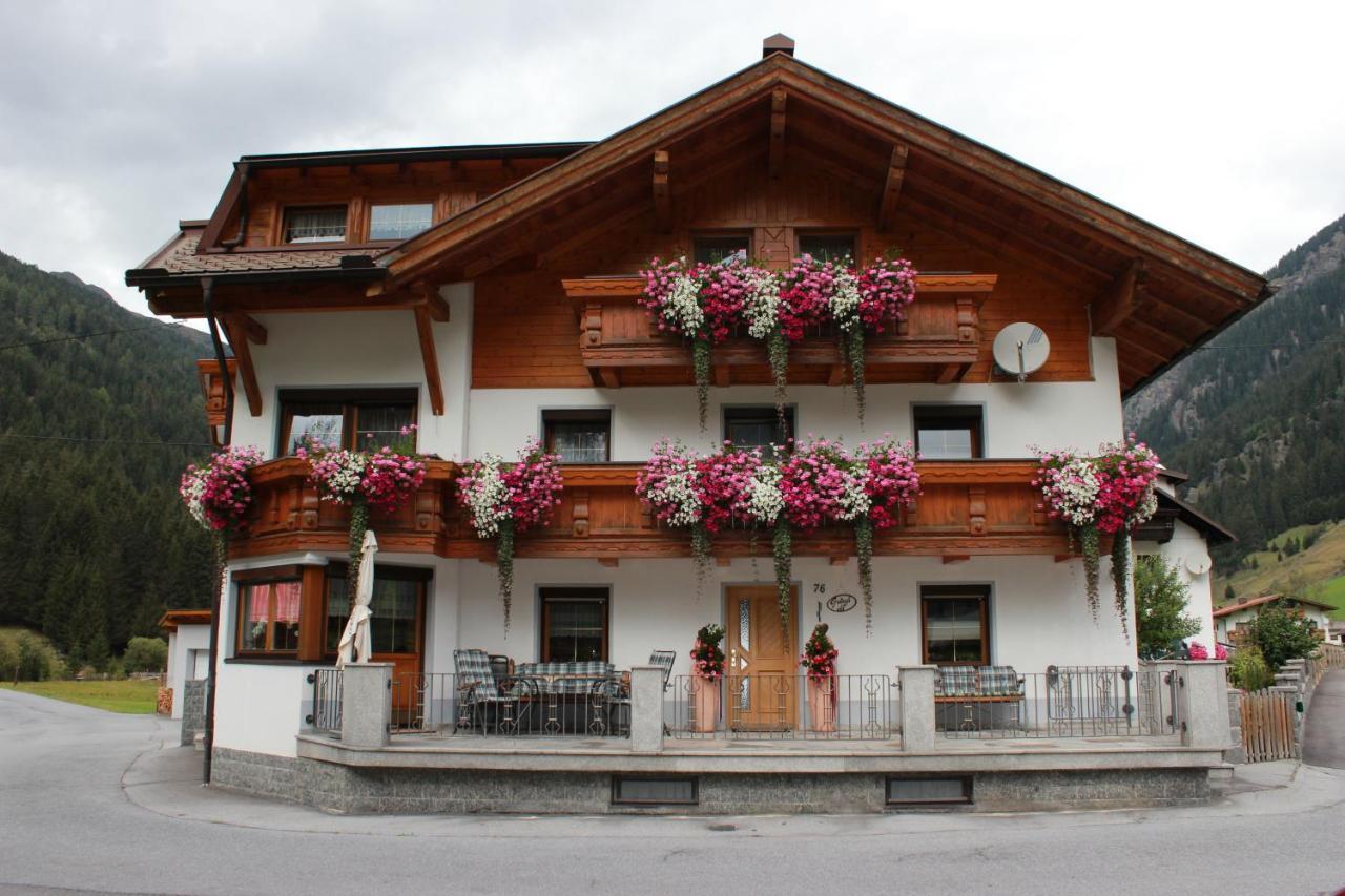 Apartmán Haus Andrea Sankt Leonhard im Pitztal Exteriér fotografie